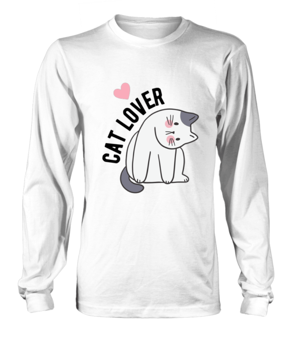 T-Shirt manches longues Unisexe Cat Lover