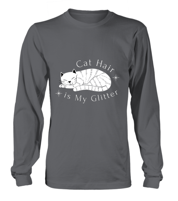 T-Shirt manches longues Unisexe Cat Hair