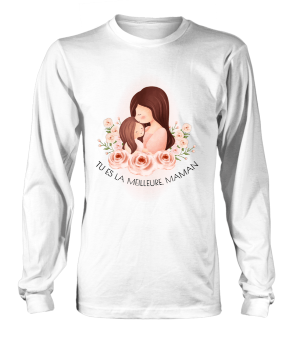 T-Shirt manches longues Unisexe Tu es – Image 3