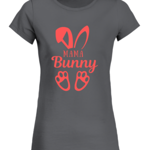 T-Shirt Col Rond Bio Femme Mama Bunny
