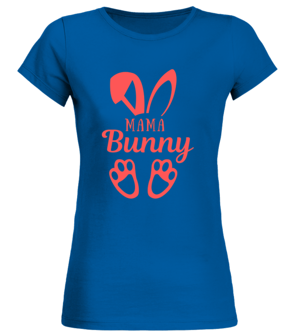 T-Shirt Col Rond Bio Femme Mama Bunny – Image 7