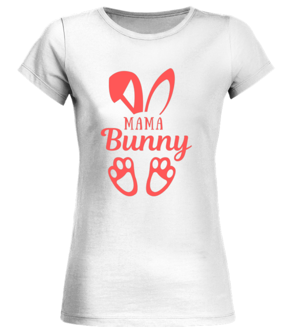 T-Shirt Col Rond Bio Femme Mama Bunny – Image 11