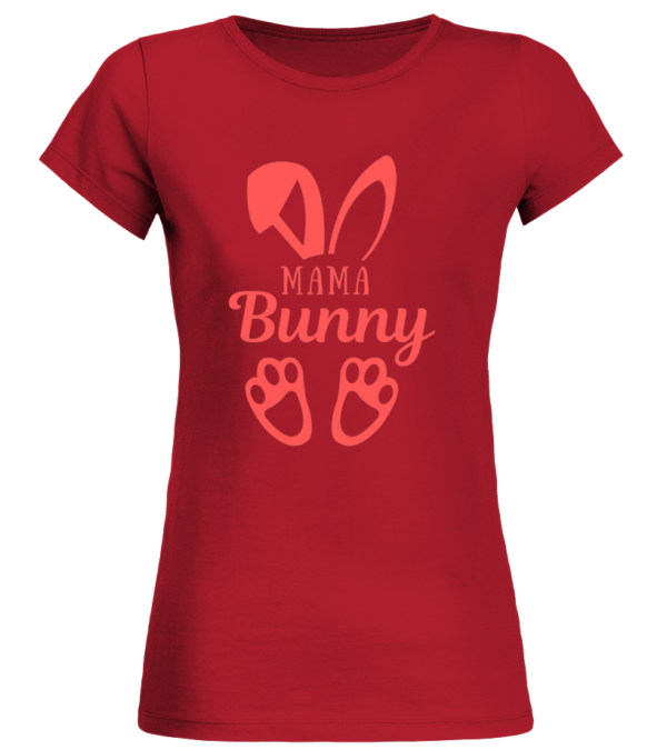 T-Shirt Col Rond Bio Femme Mama Bunny – Image 13