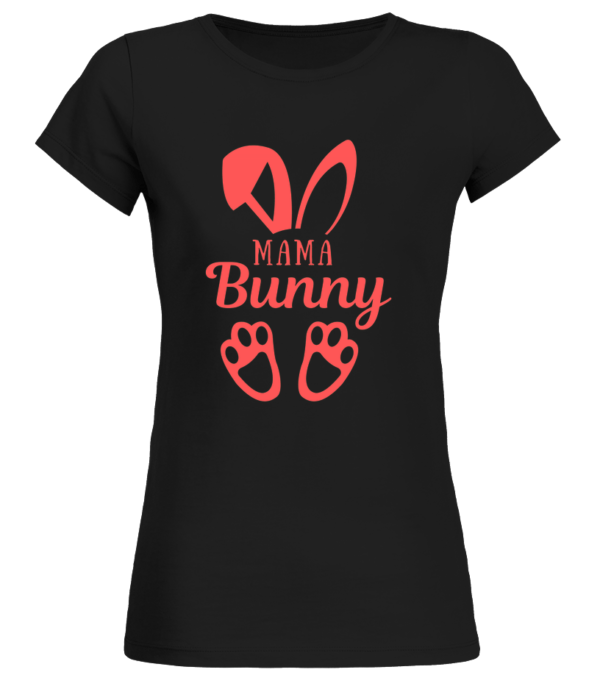 T-Shirt Col Rond Bio Femme Mama Bunny – Image 15