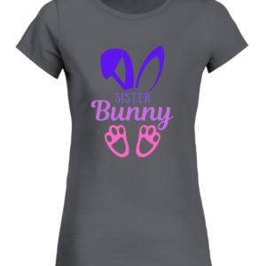 T-Shirt Col Rond Bio Femme sister bunny