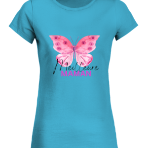 T-Shirt Col Rond Bio Femme Meilleure Maman