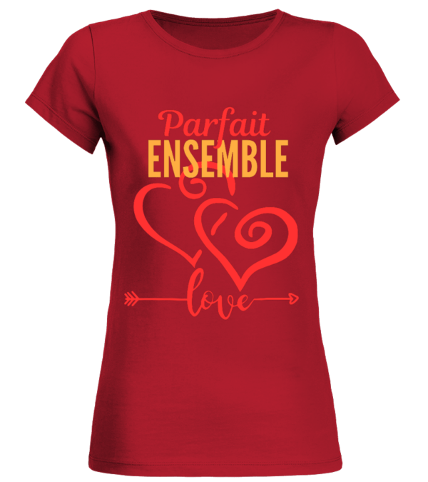 T-Shirt Col Rond Bio Femme Parfait ensemble – Image 9