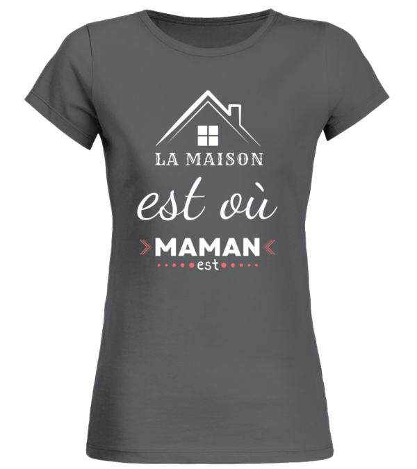 T-Shirt Col Ronds Bio Femme
