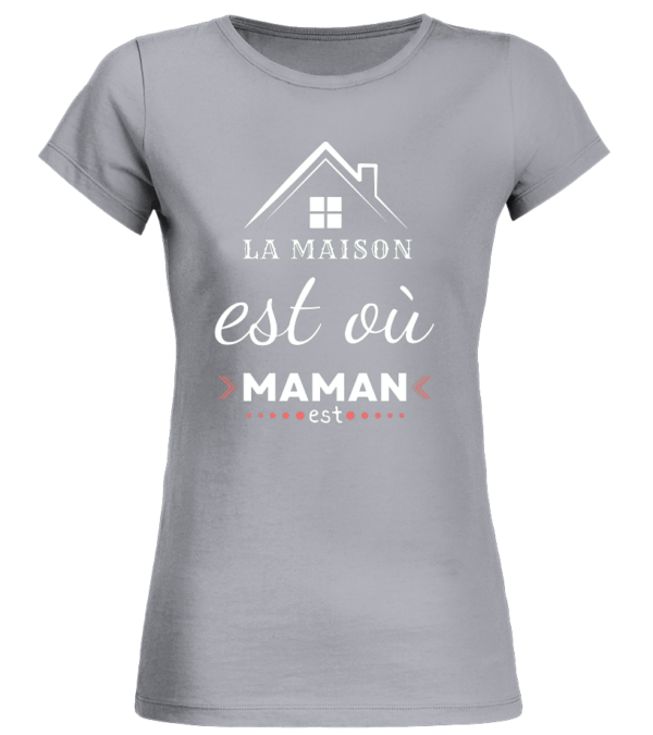 T-Shirt Col Ronds Bio Femme – Image 5