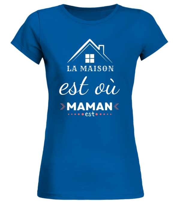 T-Shirt Col Ronds Bio Femme – Image 7