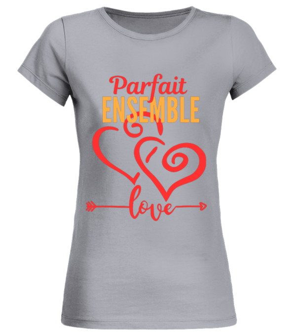 T-Shirt Col Rond Bio Femme Parfait ensemble