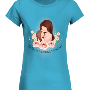 T-Shirt Col Rond Bio Femme Tu es la meilleure