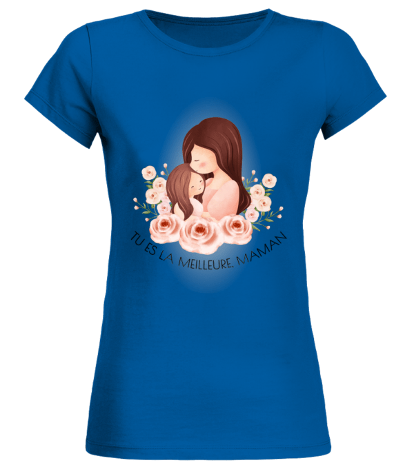 T-Shirt Col Rond Bio Femme Tu es la meilleure – Image 5