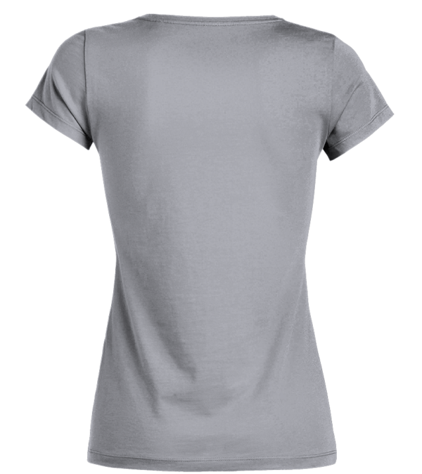 T-Shirt col V Bio Unisexe Mama Bunny – Image 2