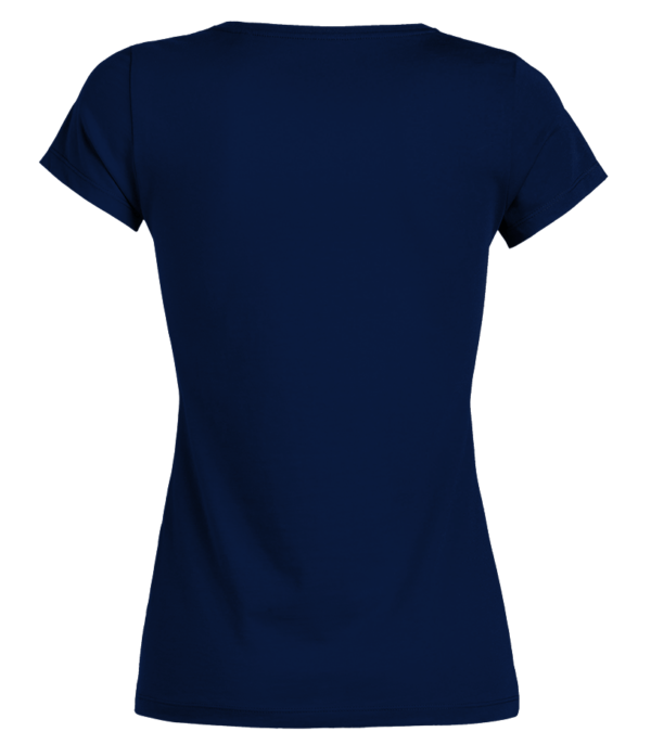 T-Shirt col V Bio Unisexe Mama Bunny – Image 4