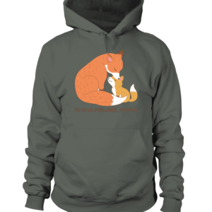 Sweat à capuche Unisexe Tu es la meilleure