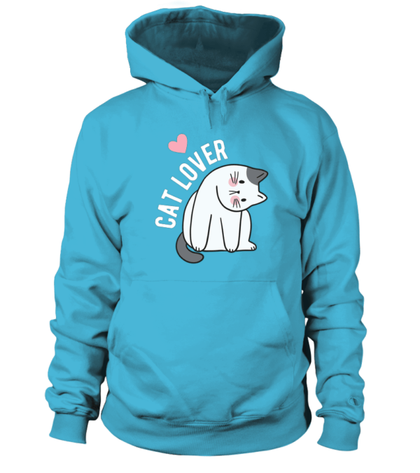 Sweat à capuche Unisexe Cat Lover – Image 5
