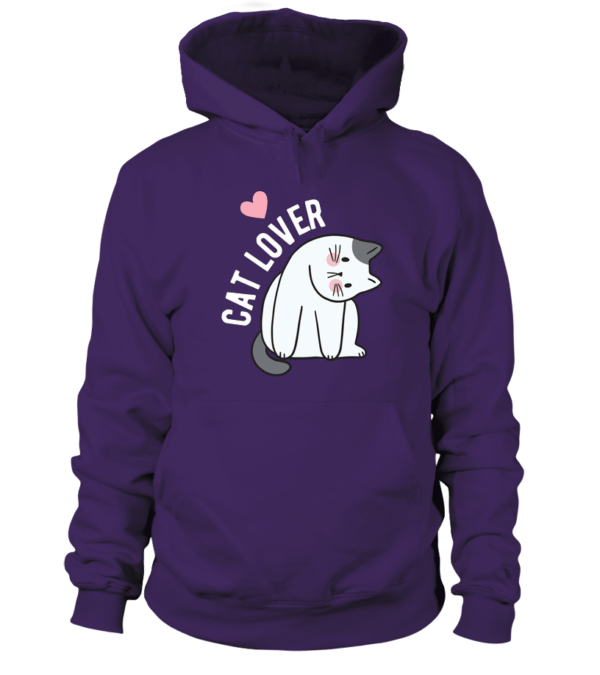 Sweat à capuche Unisexe Cat Lover – Image 7