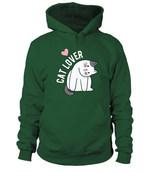 Sweat à capuche Unisexe Cat Lover – Image 11