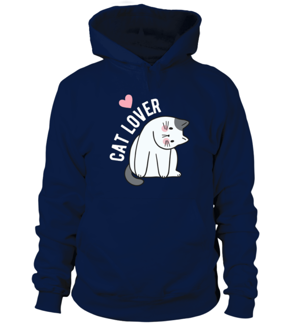 Sweat à capuche Unisexe Cat Lover – Image 15