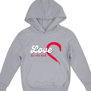 Sweat à Capuche Enfant Love You Need