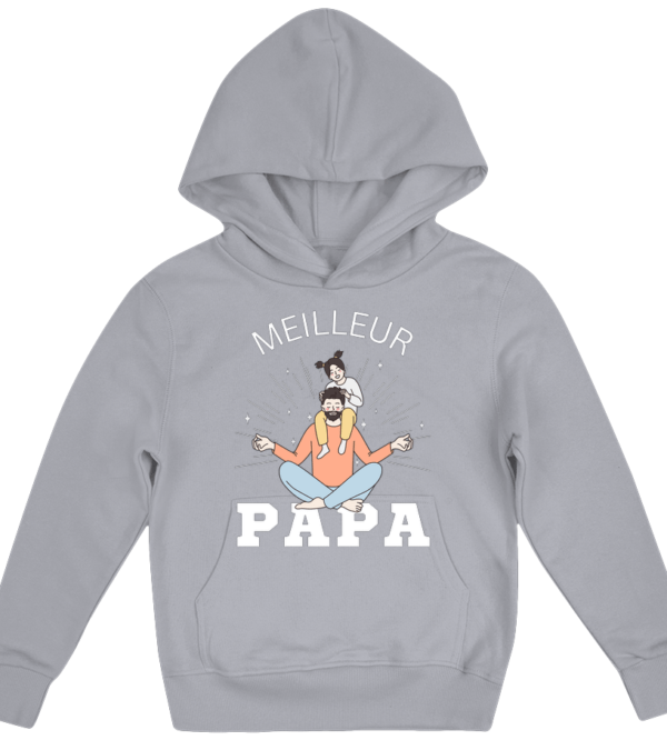 Sweat à Capuche Enfant Meilleur Papa