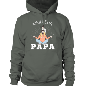 Sweat à capuche Unisexe Meilleur Papa