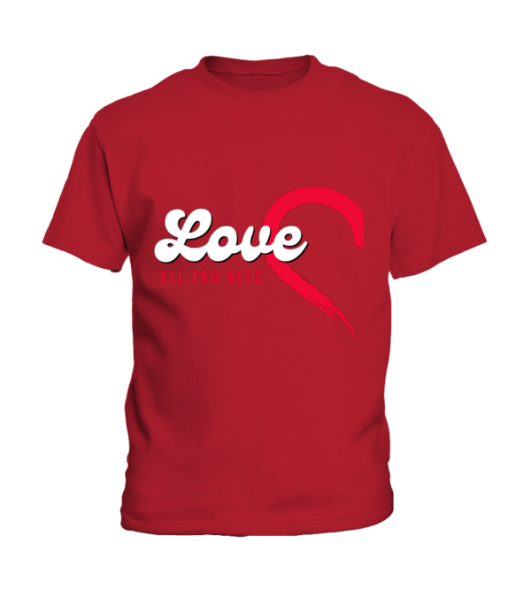 T-Shirt Enfant love all you need – Image 7