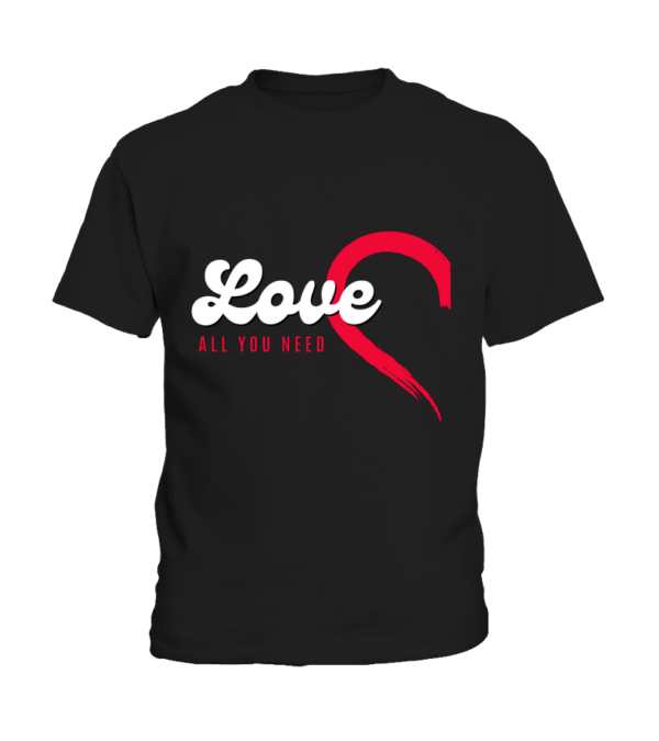 T-Shirt Enfant love all you need – Image 9