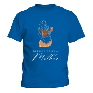 T-Shirt Enfant Blessed to be a mother