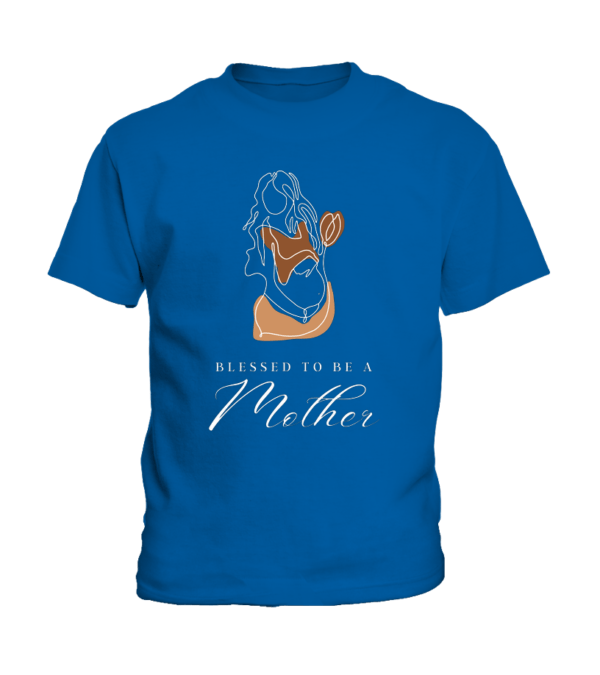 T-Shirt Enfant Blessed to be a mother