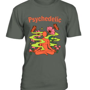 T-Shirt col rond Unisexe psychedelic