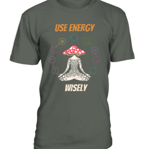 T-Shirt col rond Unisexe use enegy wisely