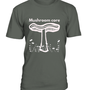T-Shirt col rond Unisexe mushroom core