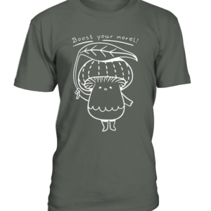T-Shirt col rond Unisexe Boost your morel