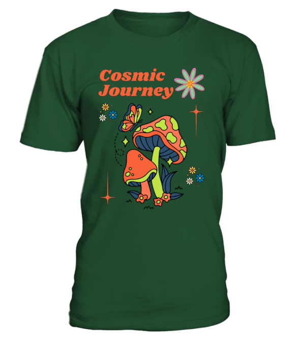 T-Shirt col rond Unisexe Cosmic Journey – Image 11