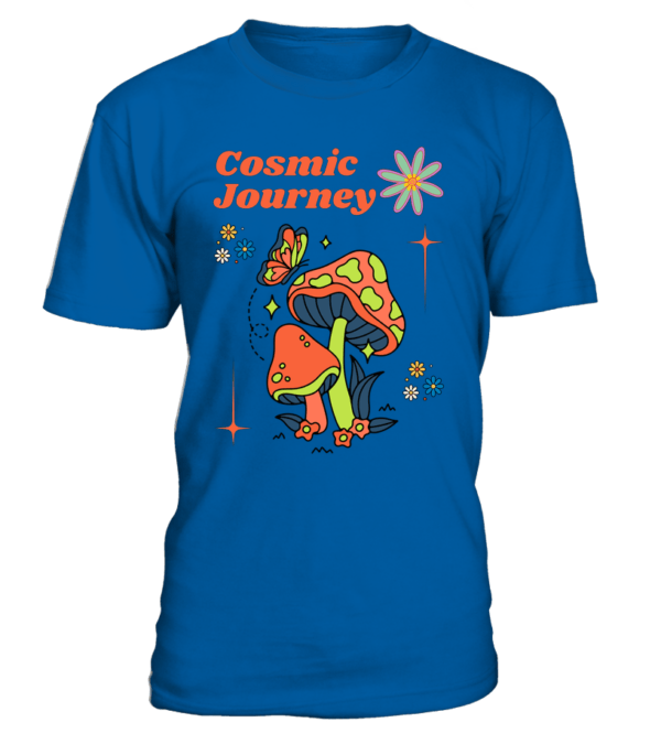 T-Shirt col rond Unisexe Cosmic Journey – Image 13