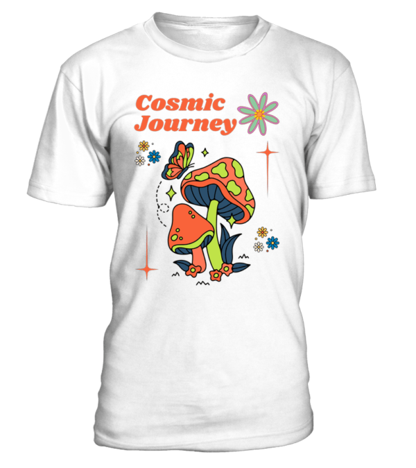 T-Shirt col rond Unisexe Cosmic Journey – Image 17