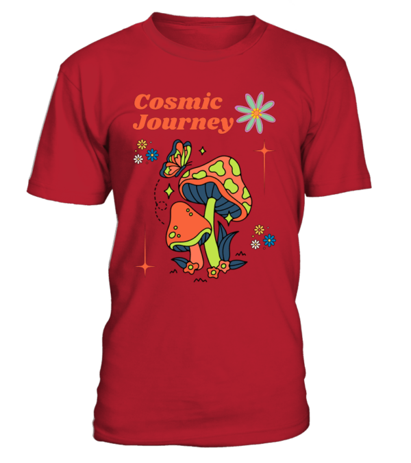 T-Shirt col rond Unisexe Cosmic Journey – Image 19