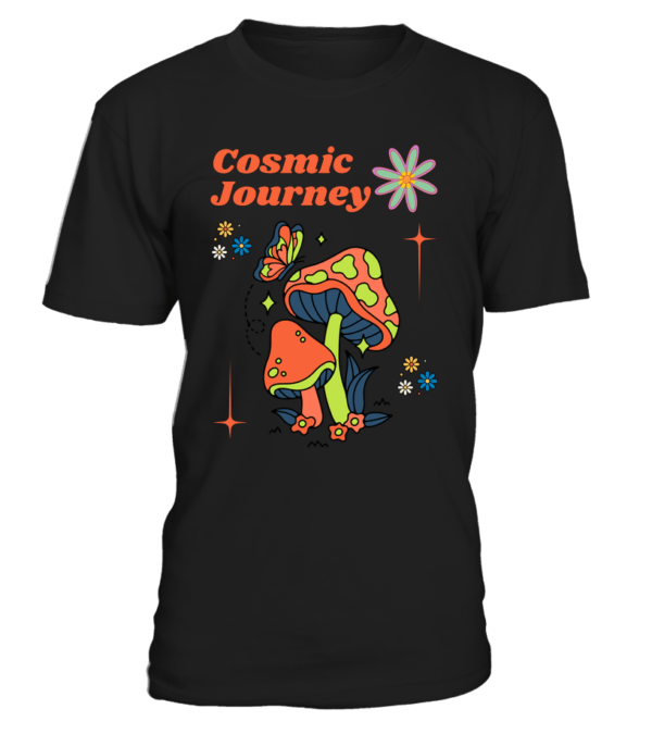 T-Shirt col rond Unisexe Cosmic Journey – Image 21