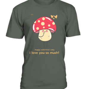 T-Shirt col rond unisexe happy valentine's day