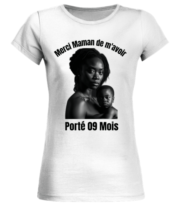 Style: T-Shirt Col Rond Bio Femme Coupe: Légèrement cintrée • Type de manches: Manches courtes • Type de col: Col Rond • Tissu de qualité: 140g/m² – 4,5oz/yd² • Matière: 100% coton organique