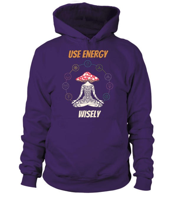Sweat à capuche Unisexe Use energy wisely – Image 3