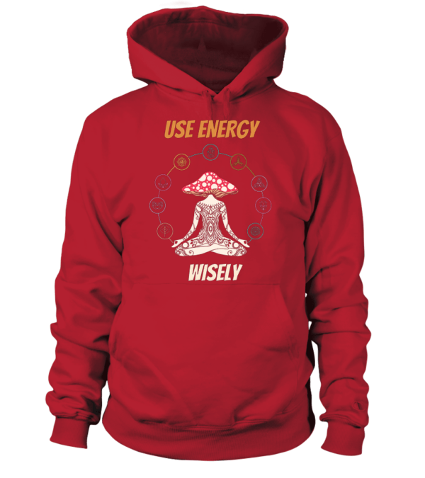 Sweat à capuche Unisexe Use energy wisely – Image 13