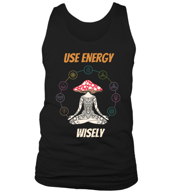 Débardeur Unisexe Use Energy Wisely – Image 9