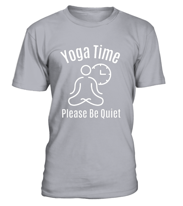 T-Shirt col rond Unisexe yoga time – Image 9
