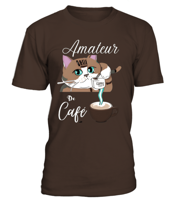 T-Shirt café chat : pour les amateurs de café et les amoureux des chats