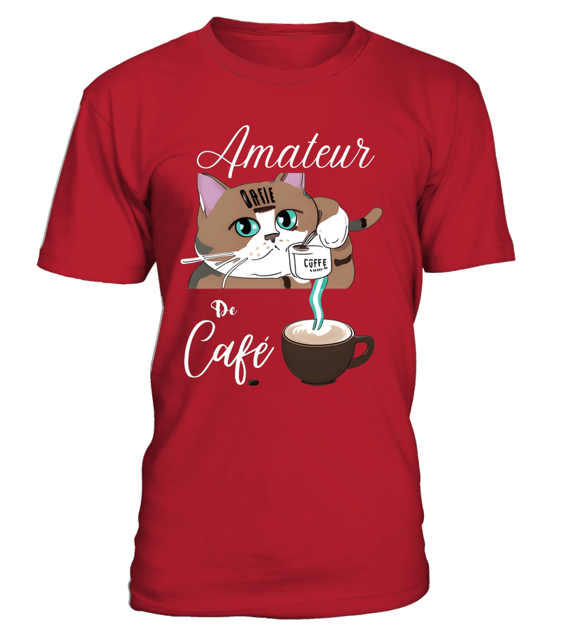 T-Shirt col rond Unisexe Amateur de café, cat drinking coffee est un t-shirt confortable et durable, idéal pour les amateurs de café et les amoureux des chats. Il est fabriqué en 100% coton de haute qualité et est disponible dans une variété de tailles et de couleurs. Caractéristiques: T-shirt col rond unisexe Fabriqué en 100% coton de haute qualité Disponible dans une variété de tailles et de couleurs Design original et amusant Idéal pour les amateurs de café et les amoureux des chats