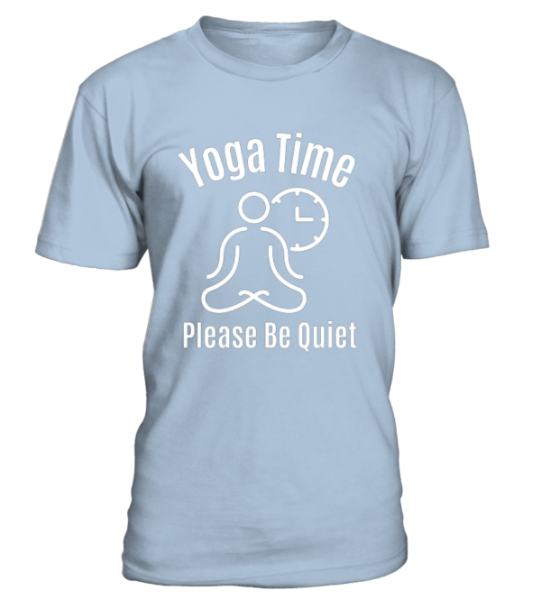 T-Shirt col rond Unisexe yoga time – Image 13