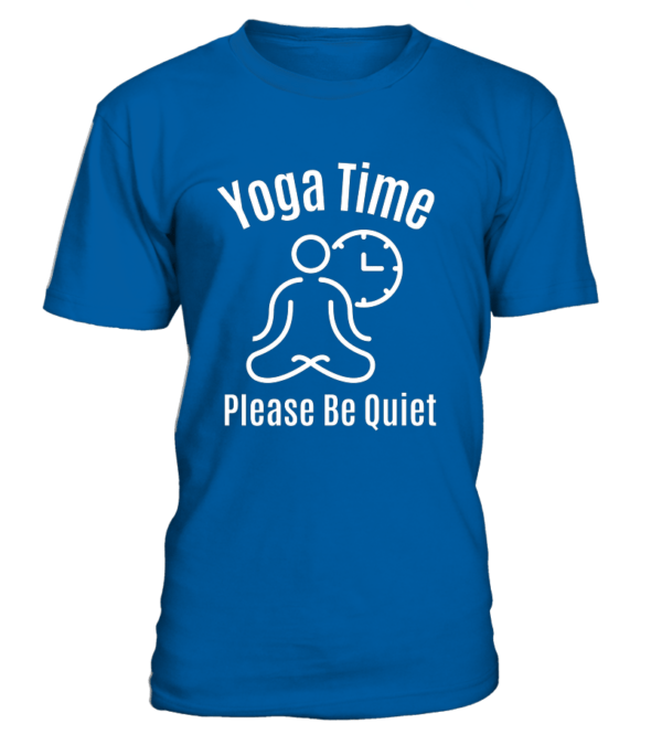 T-Shirt col rond Unisexe yoga time – Image 17